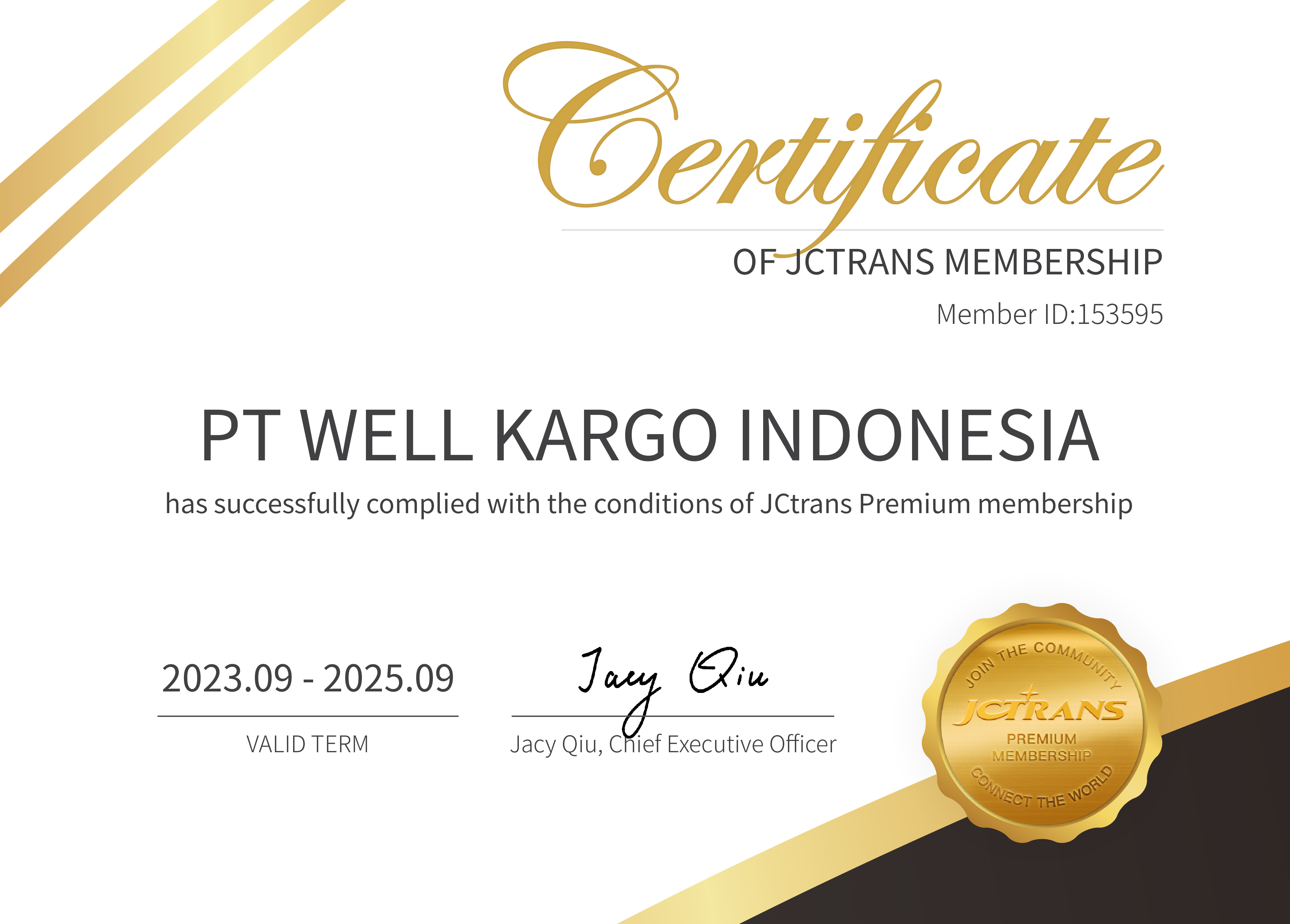PT WELL KARGO INDONESIAJCTRANS