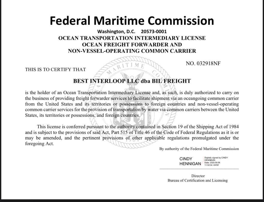 Best Interloop LLCFMC