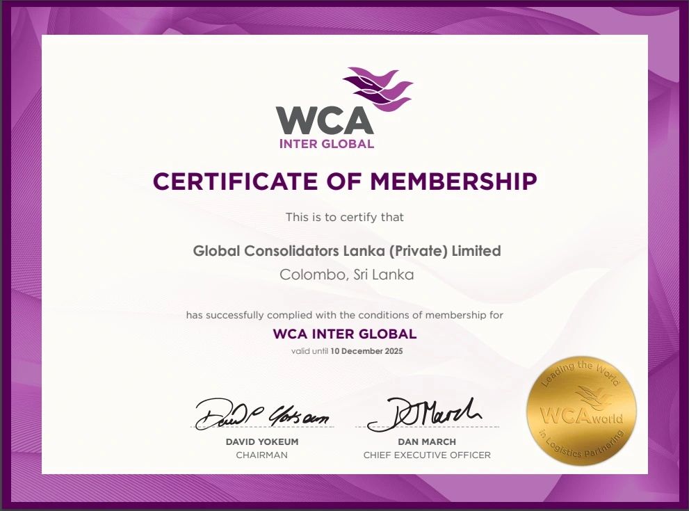 GLOBAL CONSOLIDATORS LANKA (PRIVATE) LTD