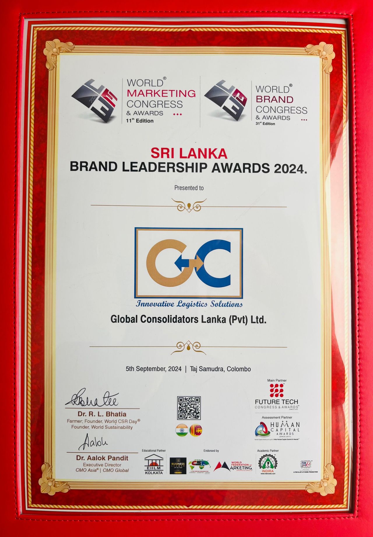 GLOBAL CONSOLIDATORS LANKA (PRIVATE) LTD