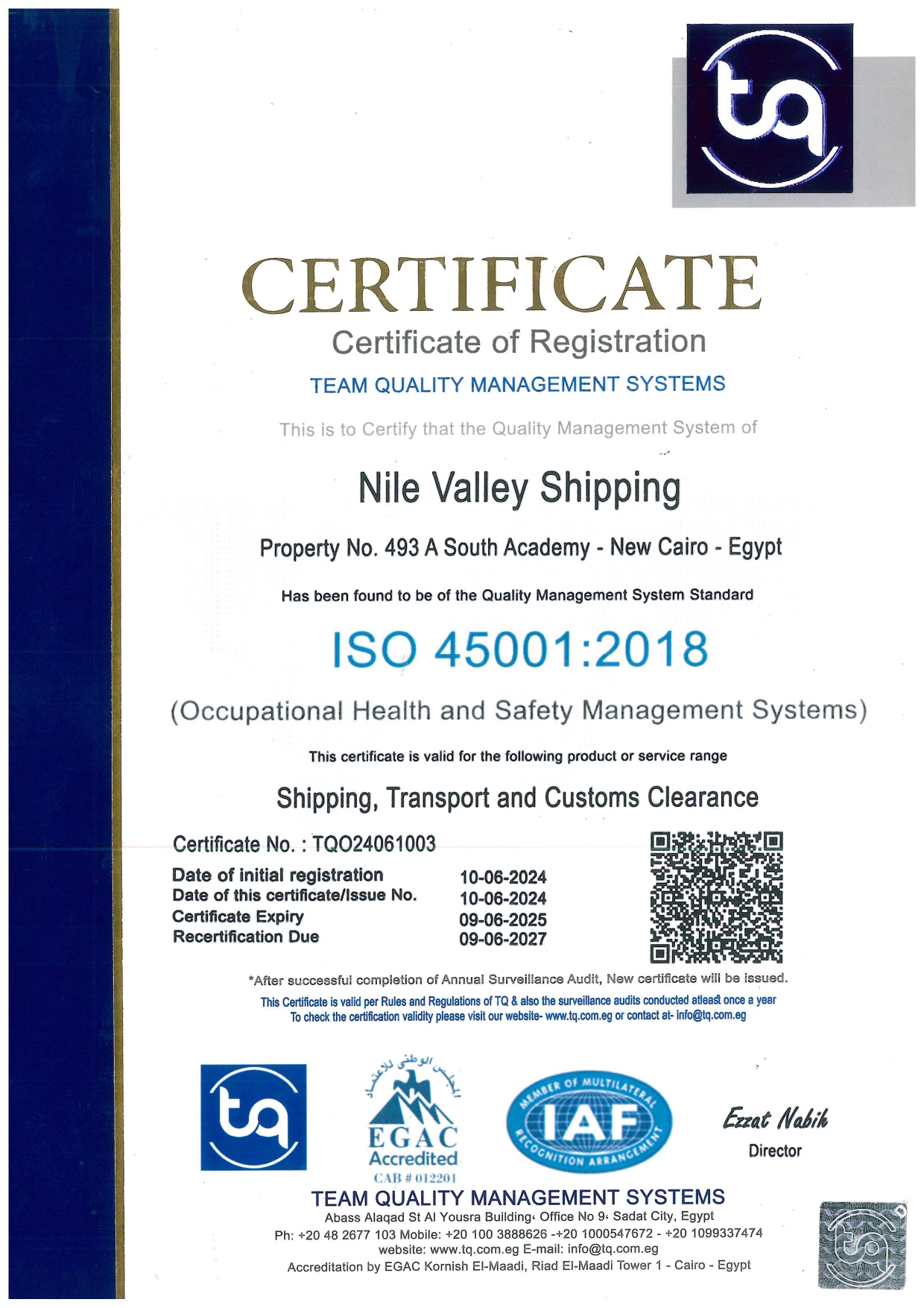 Nile Valley Shipping