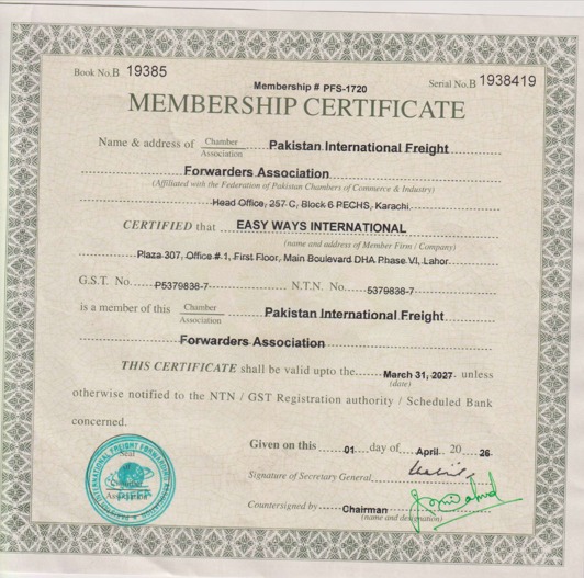 EASYWAYS INTERNATIONALPIFFA
