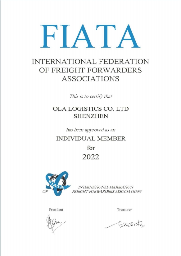 OLA LOGISTICS CO.,LTD.