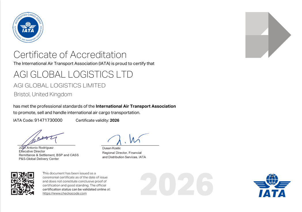 AGI Global Logistics (LON) Limited