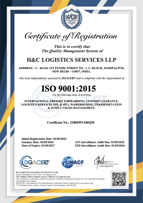 H&C LOGISTICS SERVICES LLP