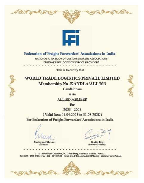 WORLD TRADE LOGISTICS PVT LTDFFI