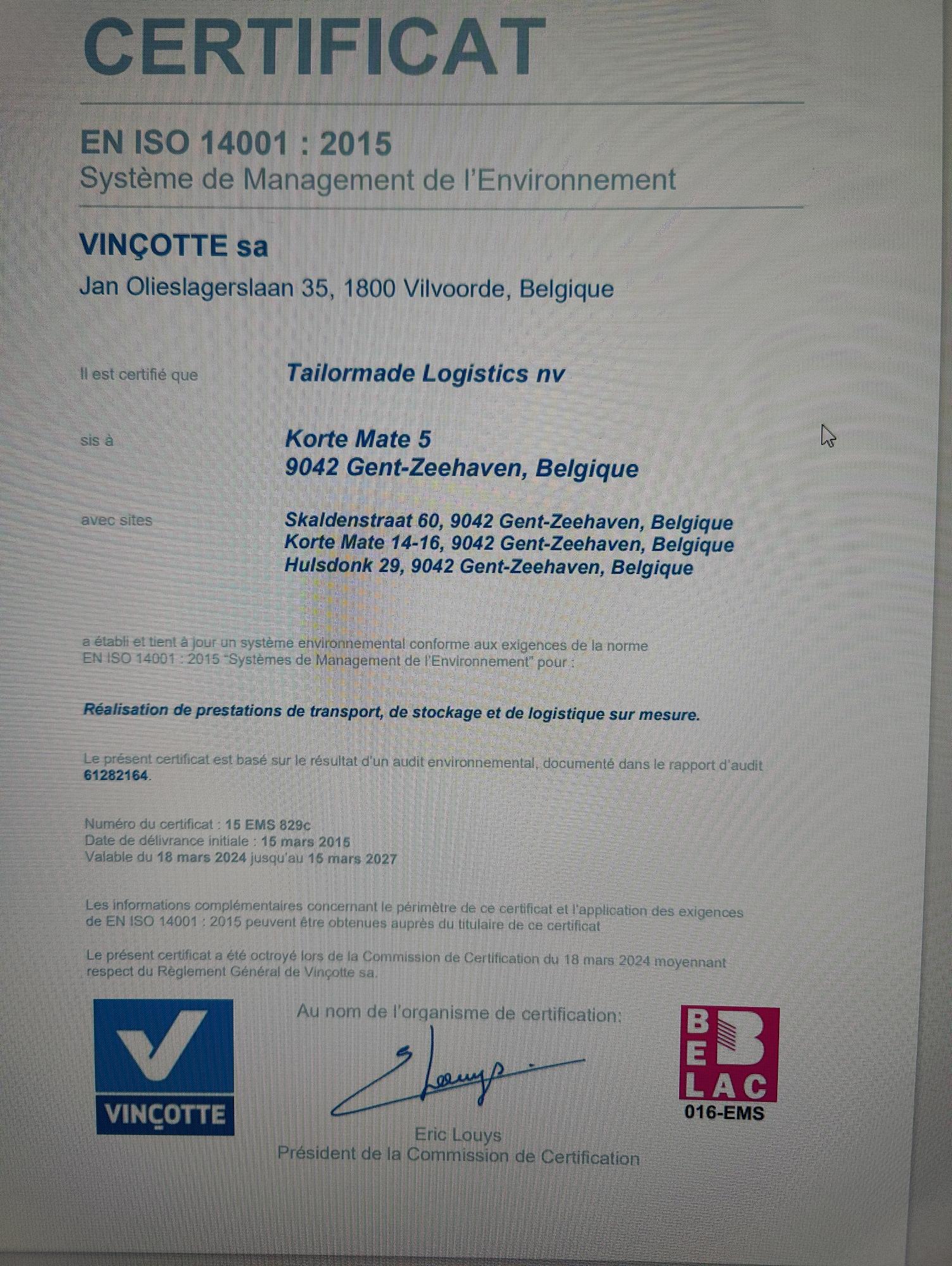 Tailormade Logistics