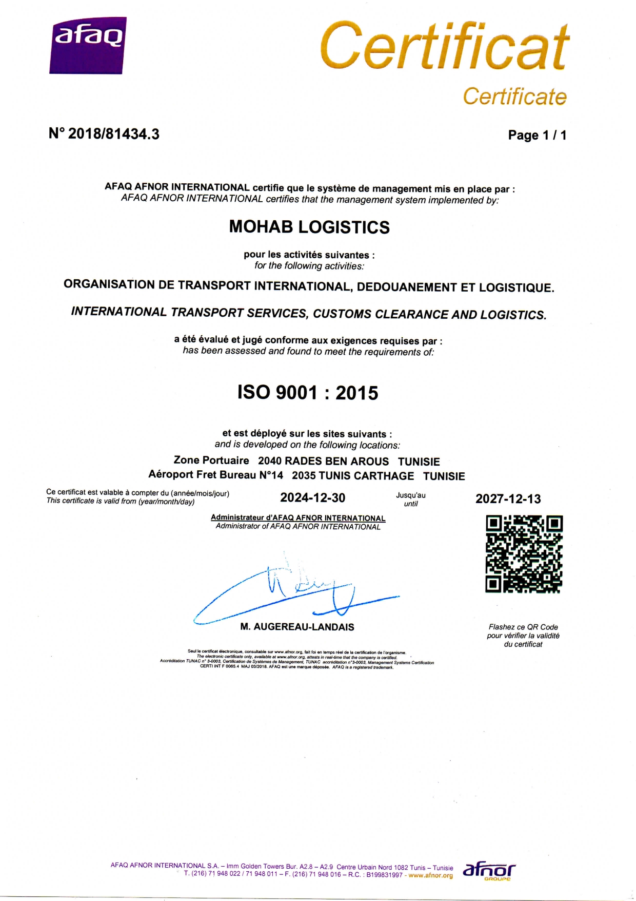 MOHAB LOGISTICS