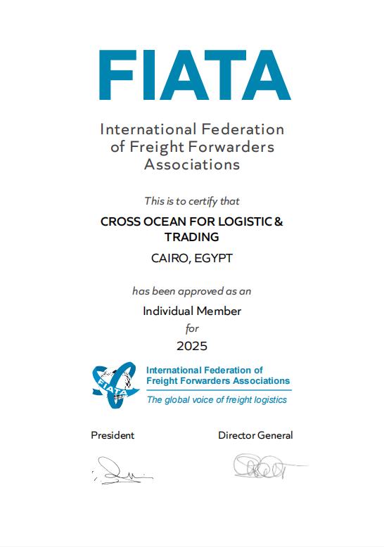Cross Ocean For Logistics & TradingFIATA