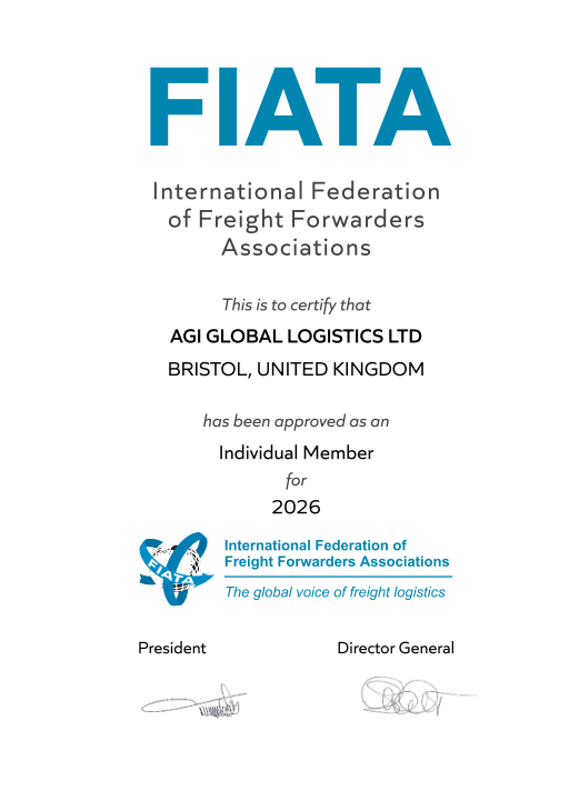 AGI Global Logistics (LON) Limited