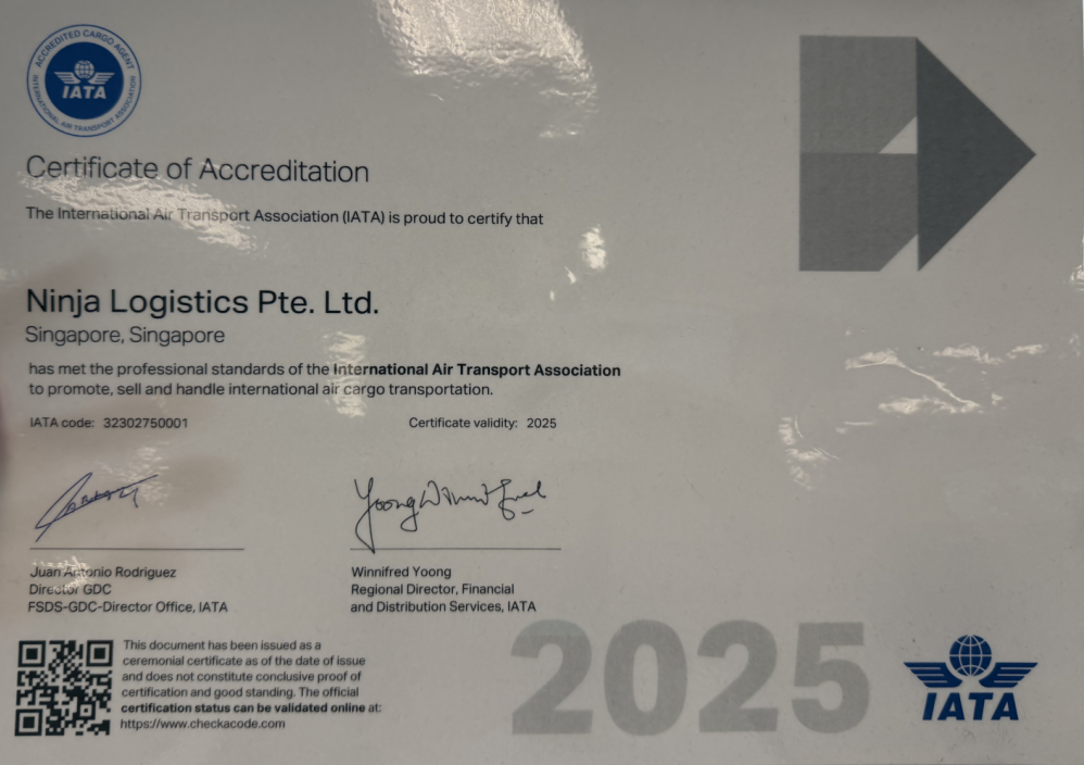 NINJA LOGISTICS PTE. LTD.