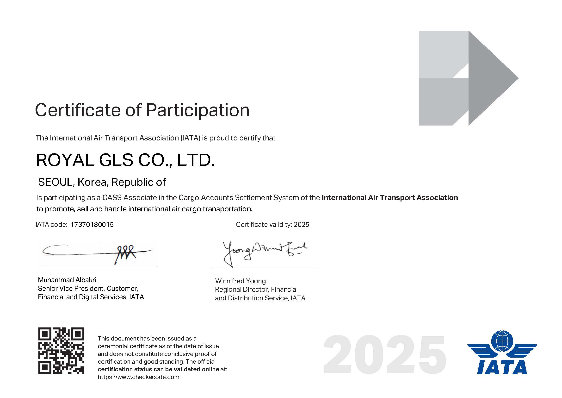 Royal GLS Co., Ltd.