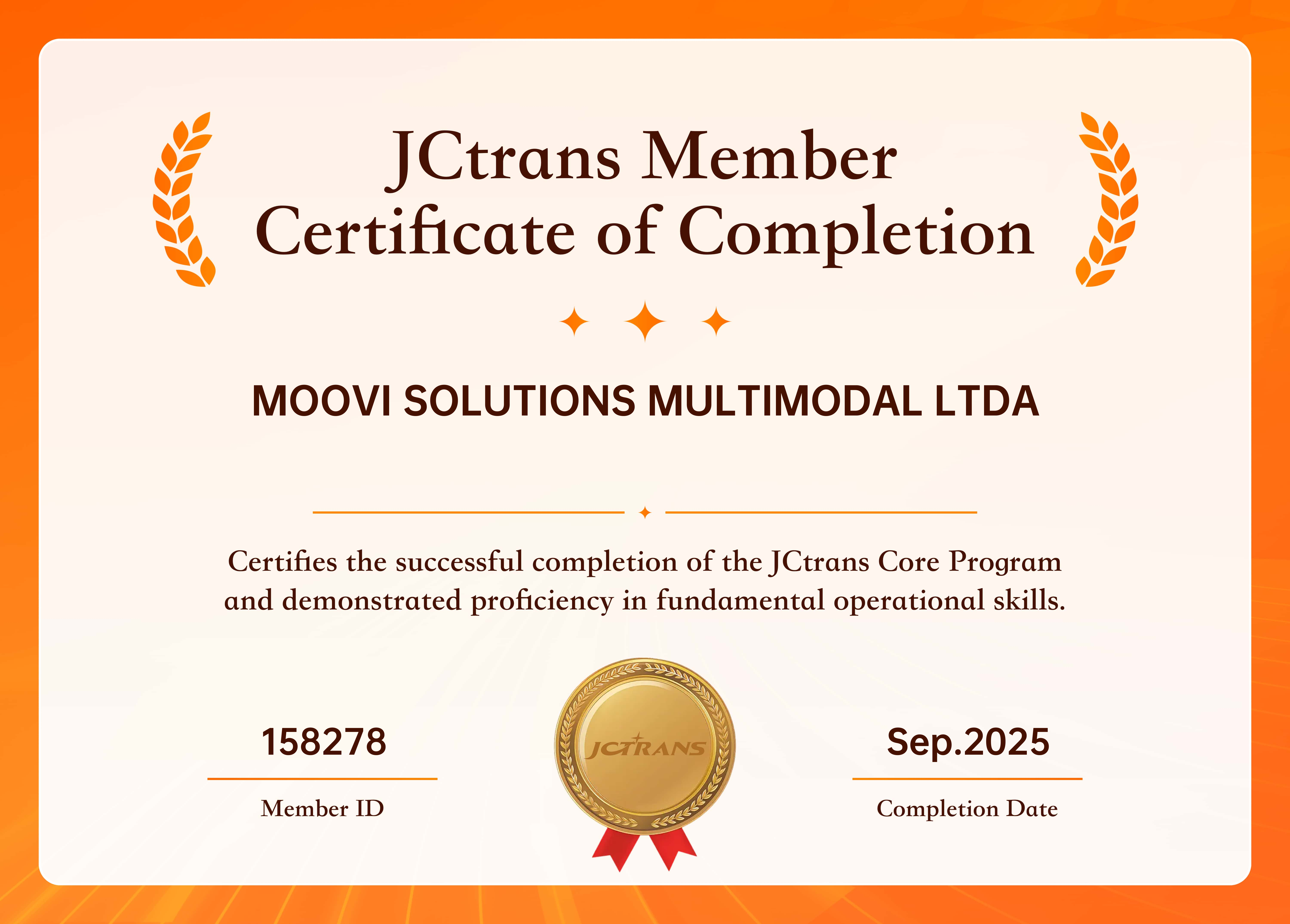 MOOVI SOLUTIONS MULTIMODAL LTDAJC Operations