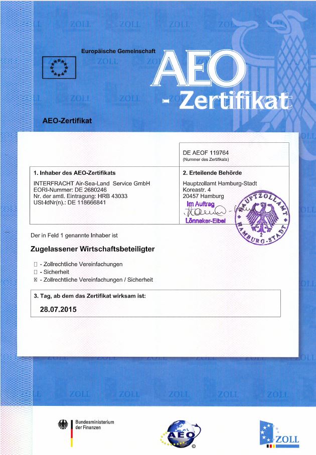 INTERFRACHT Air-Sea-Land Service GmbH
