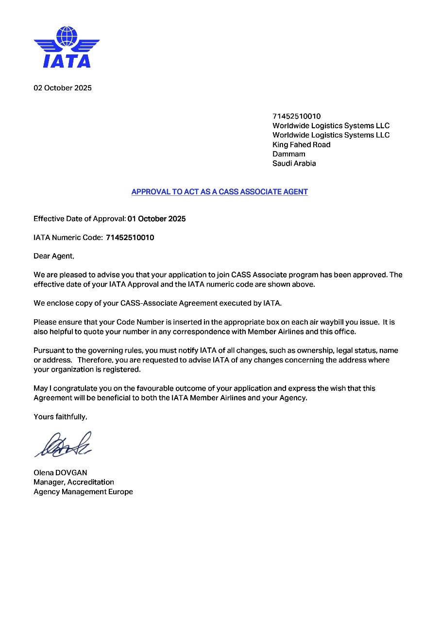 Worldwide Logistics Systems LLC
