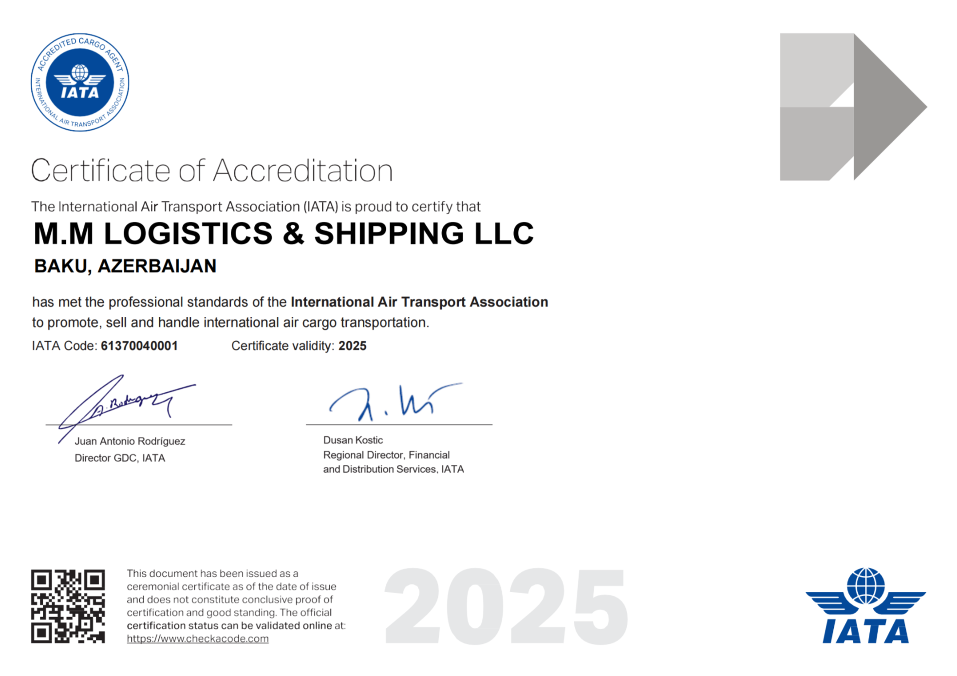 M.M. Logistics and Shipping