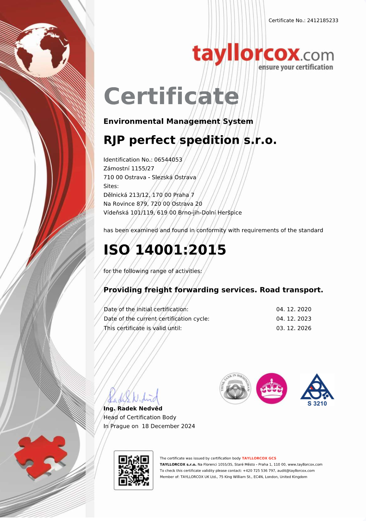 RJP Perfect Spedition s.r.o.