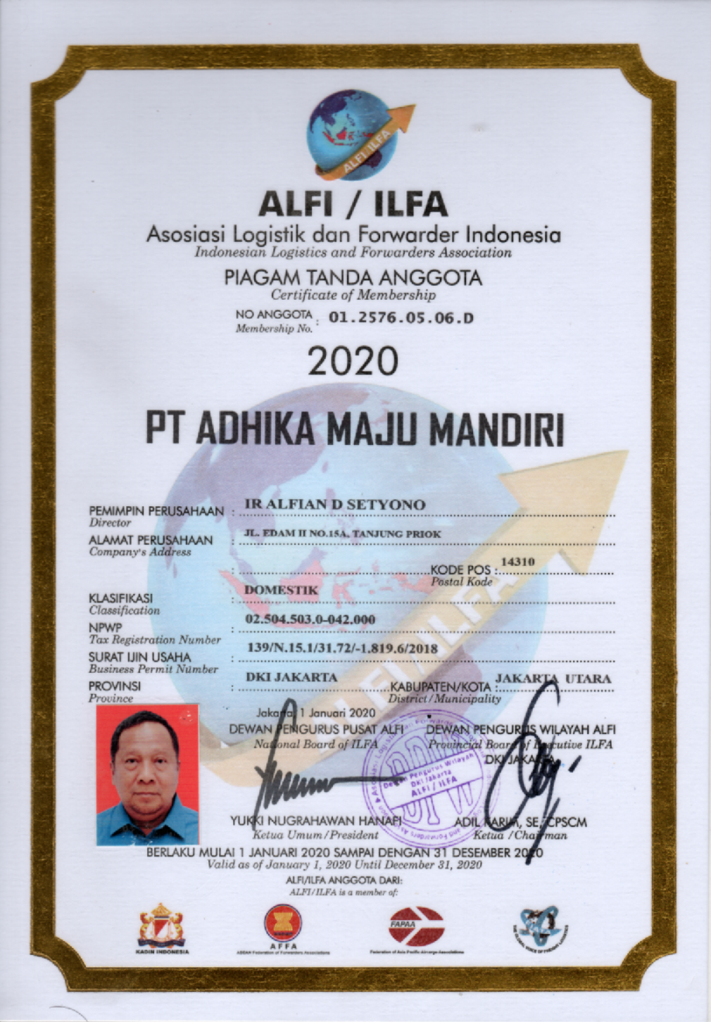 PT ADHIKA MAJU MANDIRIALFI