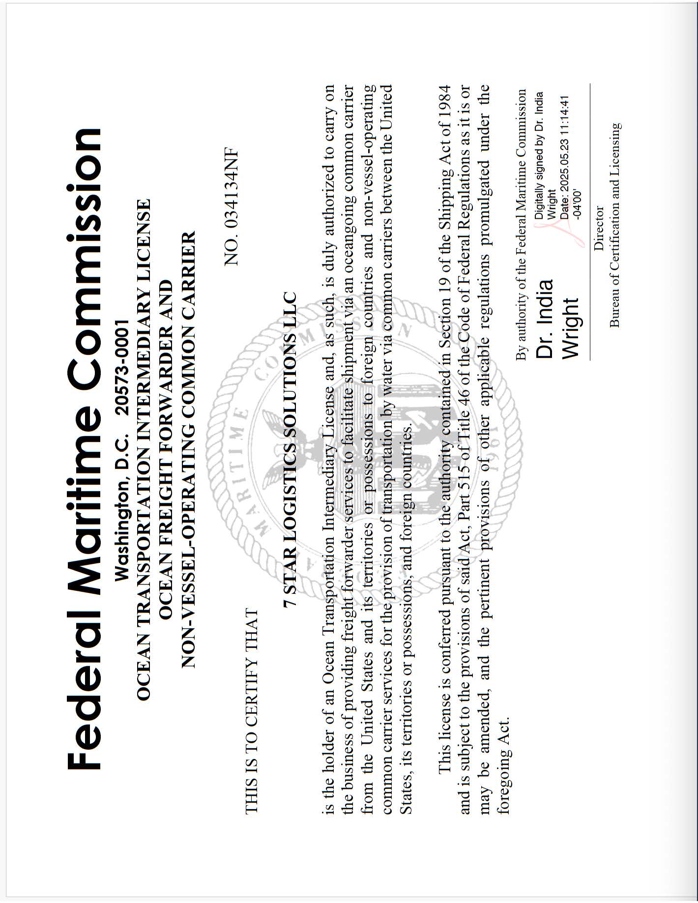 7 Star Logistics Solutions LLC