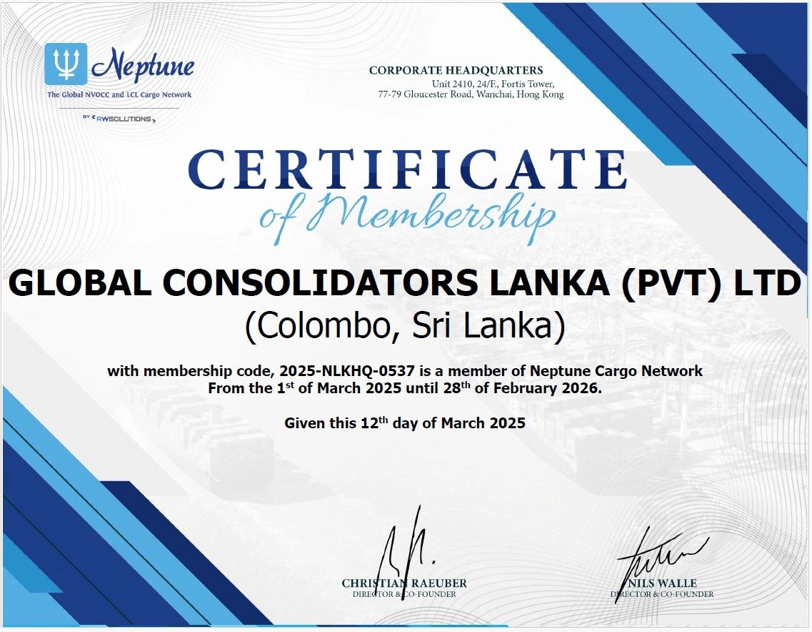 GLOBAL CONSOLIDATORS LANKA (PRIVATE) LTD