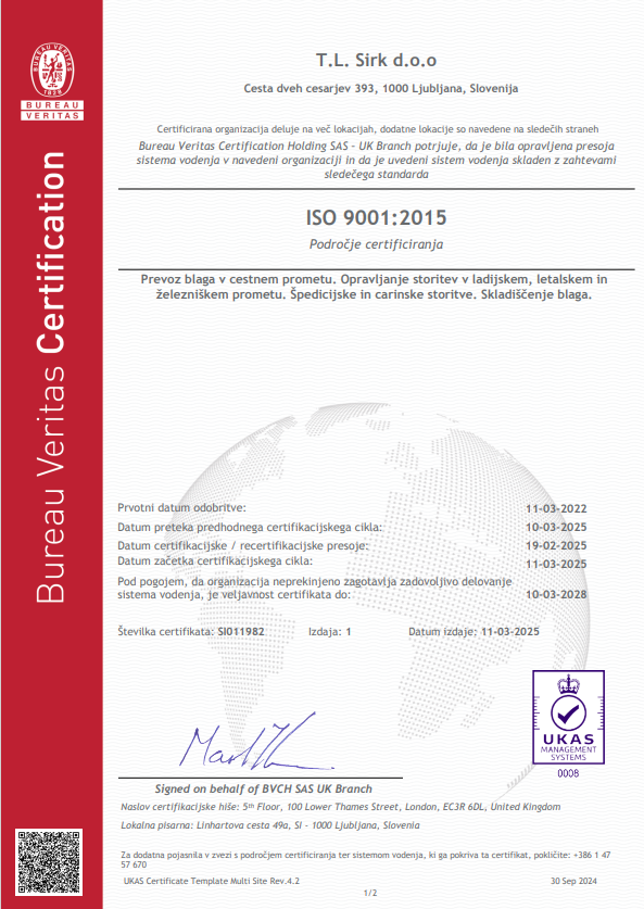 Transport Logistics Services d.o.o. Simanovci