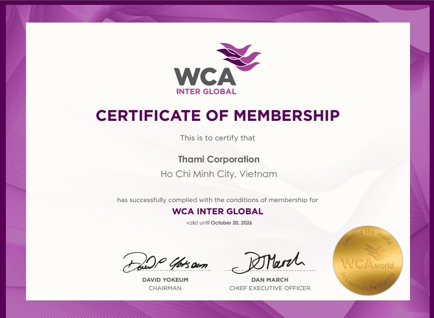 THAMI CORPORATIONWCA