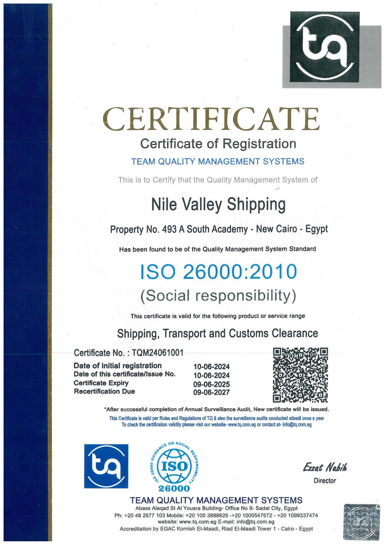 Nile Valley Shipping