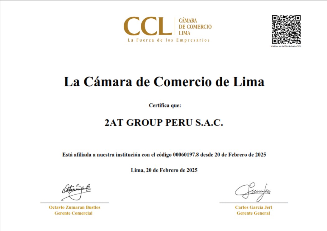 2AT GROUP PERU S.A.C.CCL