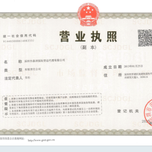 Shenzhen Globalocean International Logistics Co.,Ltd