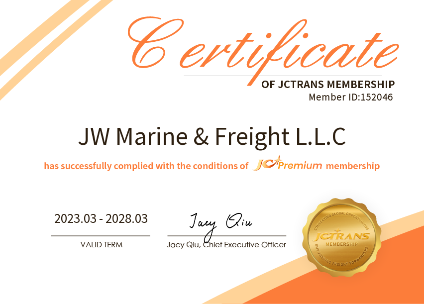 JW Marine & Freight L.L.CJC Premium