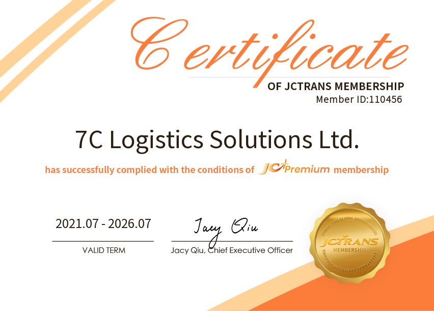 7C Logistics Solutions Ltd.JC Premium