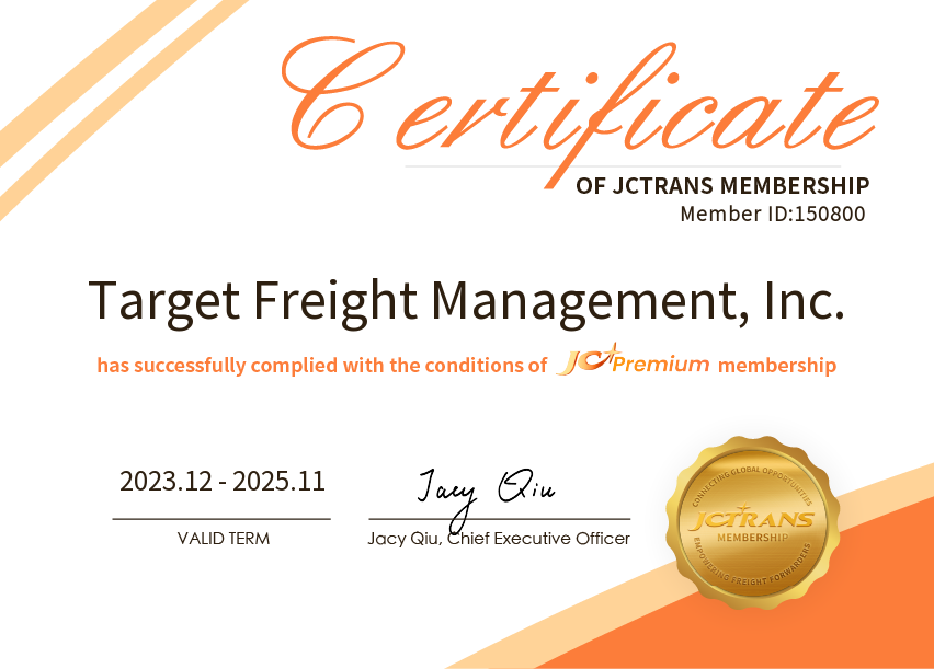 Target Freight Management, Inc.JC Premium