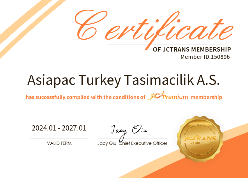 Asiapac Turkey Tasimacilik A.S.JC Premium