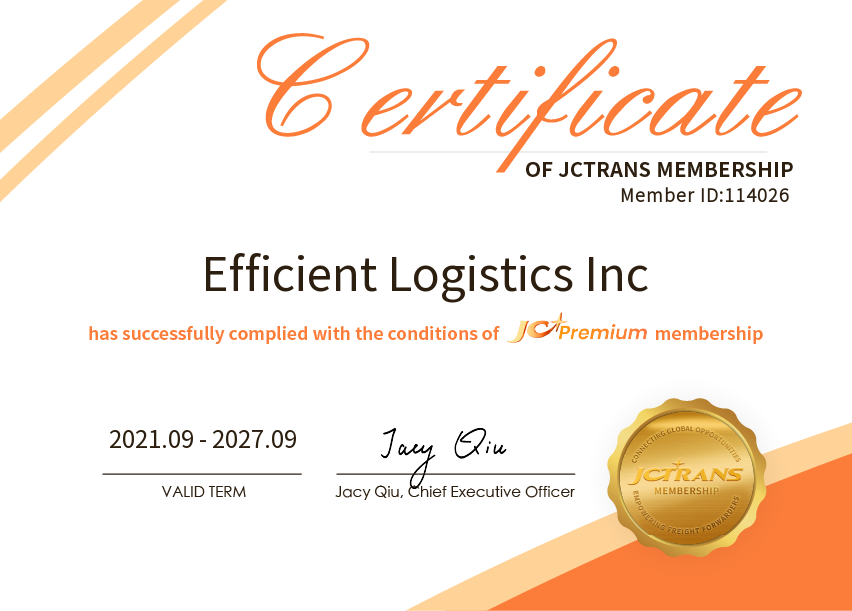 Efficient Logistics IncJC Premium