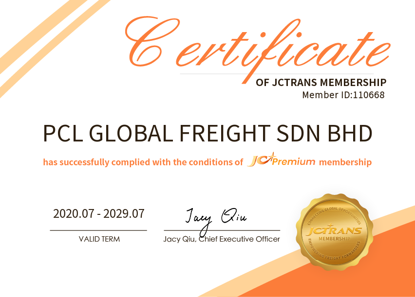PCL GLOBAL FREIGHT SDN BHDJC Premium