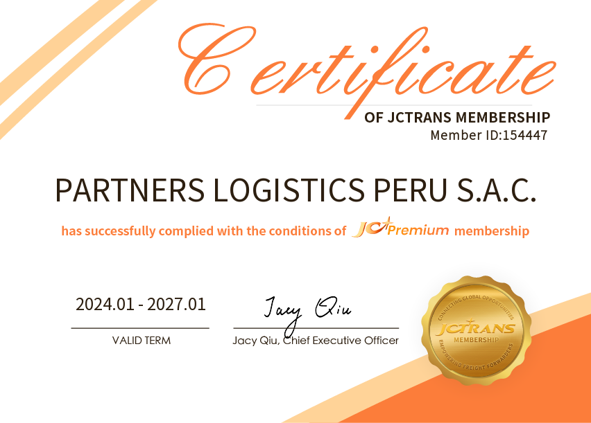 PARTNERS LOGISTICS PERU S.A.C.JC Premium