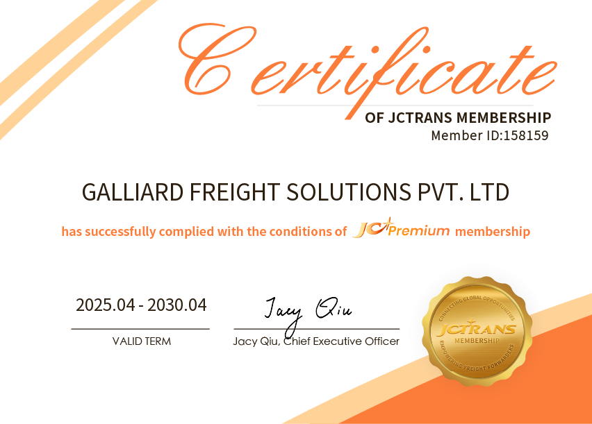 GALLIARD FREIGHT SOLUTIONS PVT. LTDJC Premium