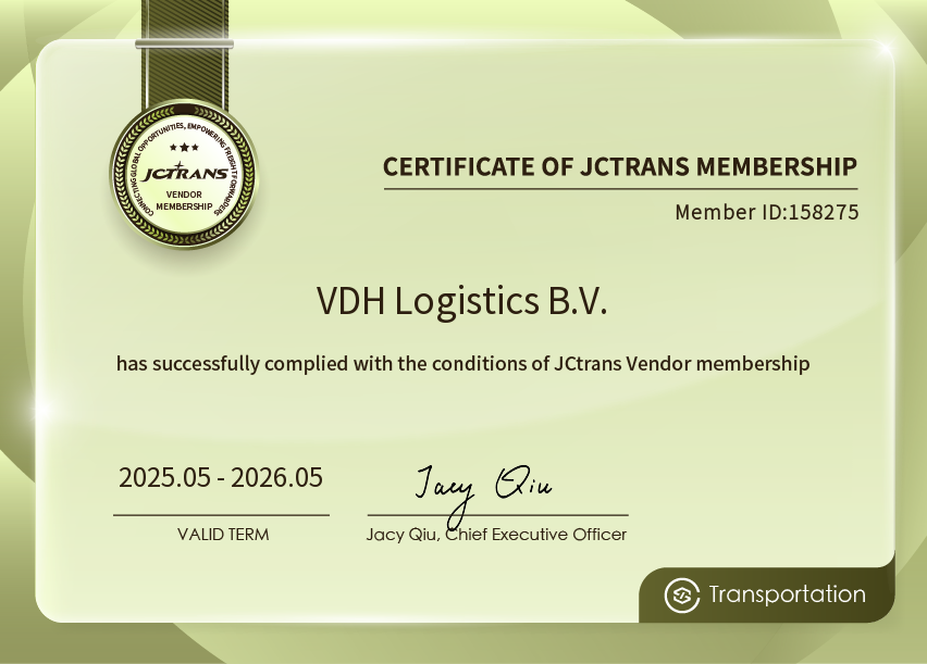 VDH Logistics B.V.JC Vendor Transportation