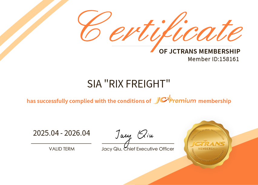 SIA "RIX FREIGHT"JC Premium