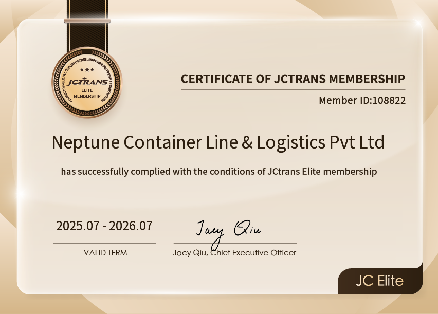 Neptune Container Line & Logistics Pvt LtdJC Elite