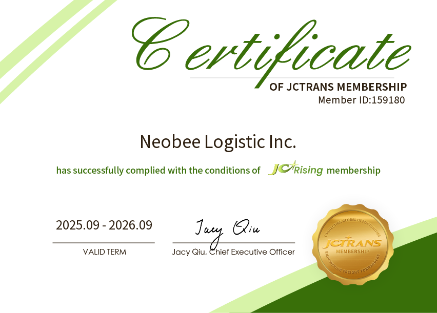 Neobee Logistic Inc.JC Rising