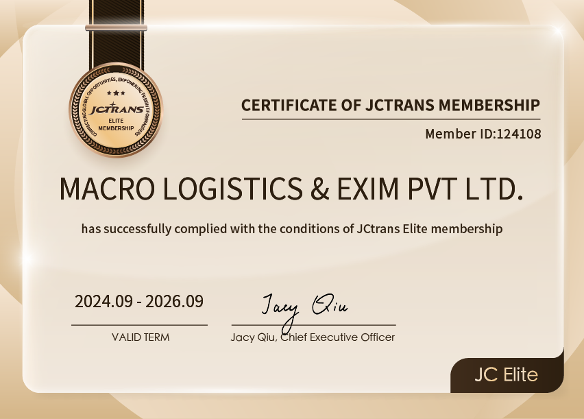 MACRO LOGISTICS & EXIM PVT LTD.JC Elite