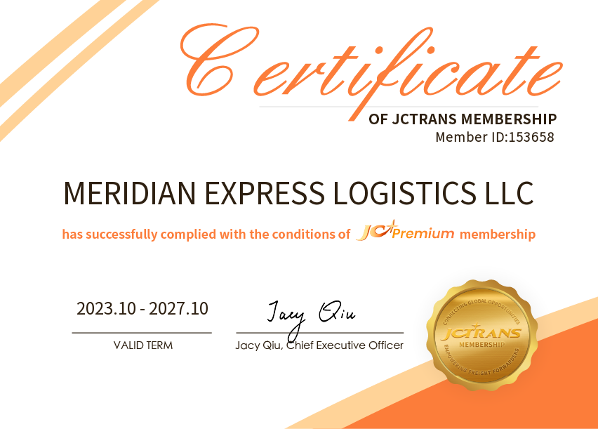 MERIDIAN EXPRESS LOGISTICS LLCJC Premium