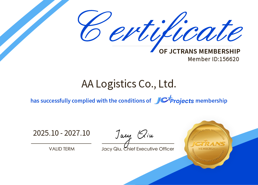 AA Logistics Co., Ltd.JC Projects