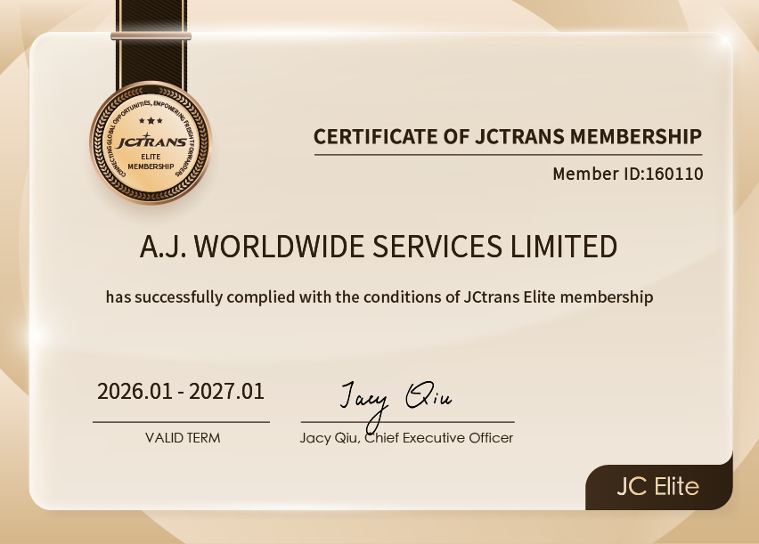 A.J. WORLDWIDE SERVICES LIMITEDJC Elite