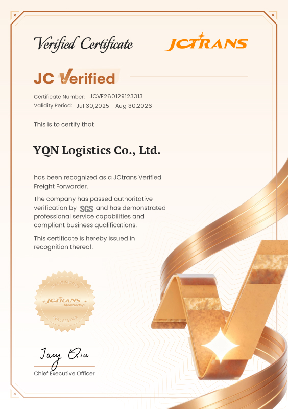 YQN Logistics Co., Ltd.JC Verified