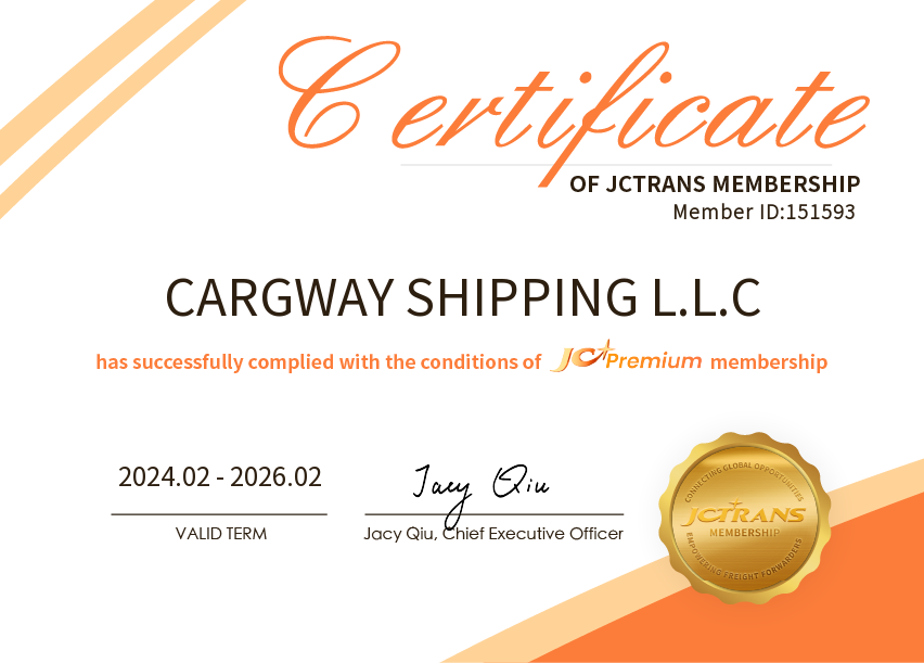 CARGWAY SHIPPING L.L.CJC Premium