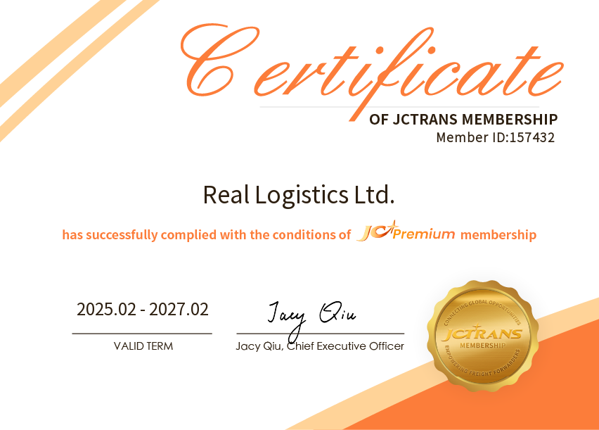 Real Logistics Ltd.JC Premium