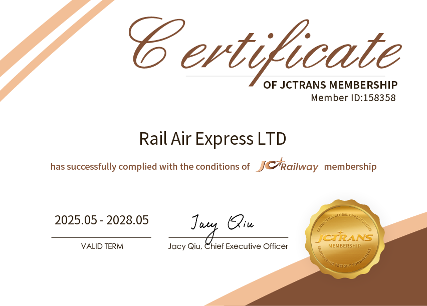 Rail Air Express LTDJC Railway