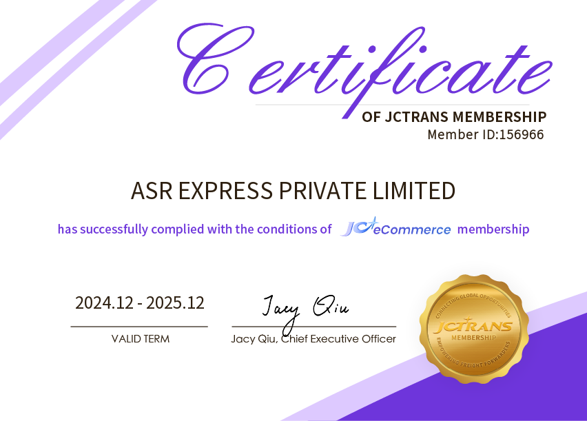 ASR EXPRESS PRIVATE LIMITEDJC eCommerce